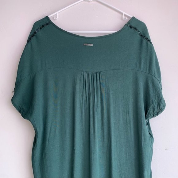 Circle of Trust Soft Green Boho Beach Mini Dress - Picture 7 of 12